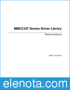 Motorola MMC2107DDLRM datasheet