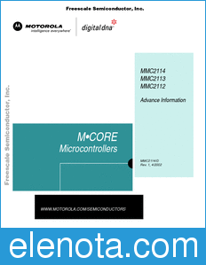 Freescale MMC2114 datasheet