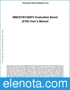 Freescale MMCEVB1200UM datasheet