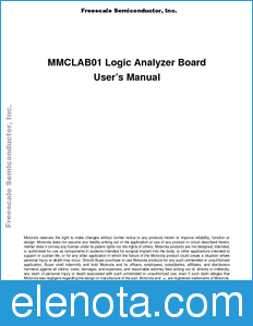 Freescale MMCLAB01UM datasheet