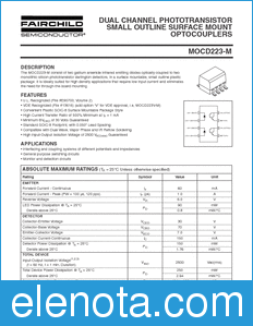 Fairchild MOCD223-M datasheet