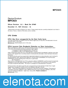 Freescale MPC823_2F98S_CE datasheet