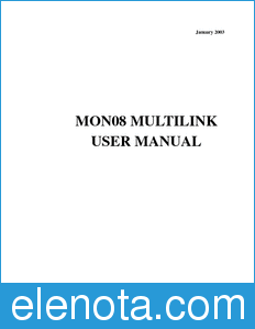Freescale MULTILINK08UM datasheet