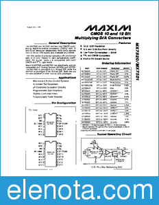Maxim MX7520 datasheet