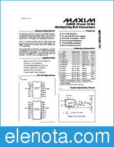Maxim MX7530 datasheet
