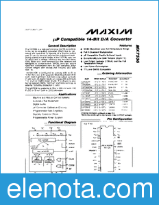 Maxim MX7536 datasheet