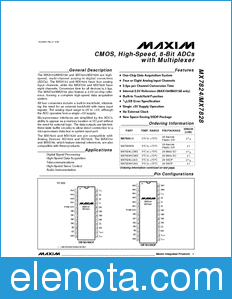 Maxim MX7824 datasheet