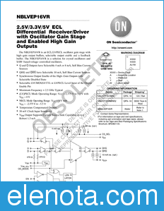 ON Semiconductor NBLVEP16VR datasheet