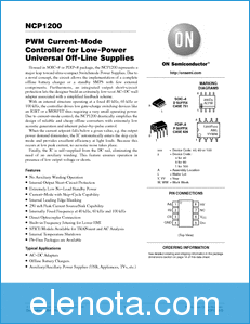 ON Semiconductor NCP1200P40 datasheet