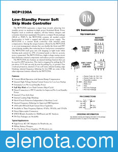 ON Semiconductor NCP1230A datasheet
