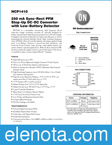 ON Semiconductor NCP1410 datasheet