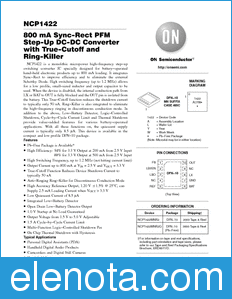 ON Semiconductor NCP1422 datasheet