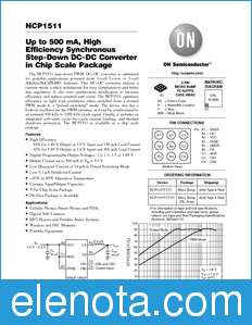ON Semiconductor NCP1511 datasheet