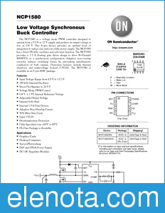 ON Semiconductor NCP1580 datasheet