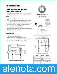 ON Semiconductor NCP3712ASNT1 datasheet