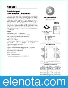 ON Semiconductor NCP5201 datasheet