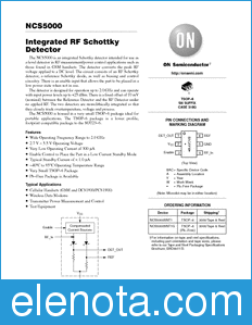 ON Semiconductor NCS5000 datasheet