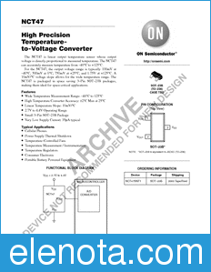 ON Semiconductor NCT47 datasheet
