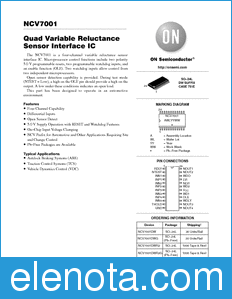ON Semiconductor NCV7001 datasheet