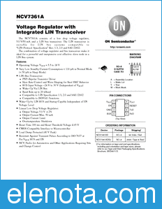 ON Semiconductor NCV7361A datasheet