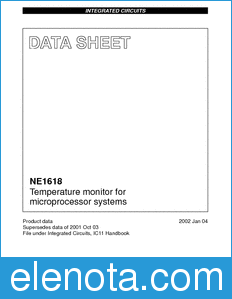 Philips NE1618 datasheet