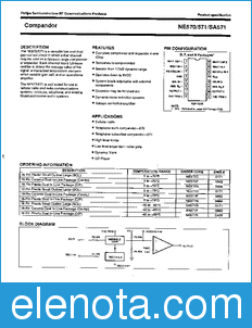 Philips NE570 datasheet
