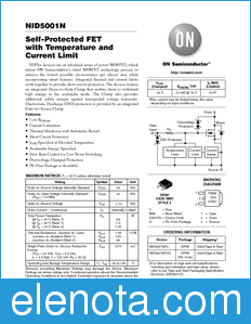 ON Semiconductor NID5001N datasheet