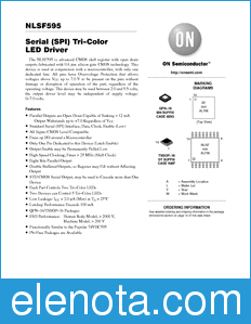 ON Semiconductor NLSF595 datasheet