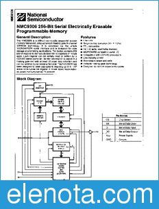 National Semiconductor NMC9306 datasheet