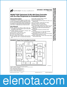 National Semiconductor NS486SXF datasheet