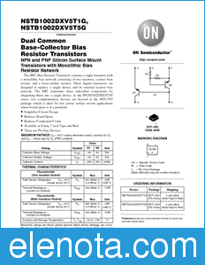 ON Semiconductor NSTB1002DXV5T1G datasheet
