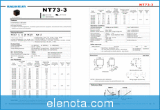 Ningbo Huaguan Electronics NT73-3 datasheet