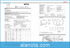 Ningbo Huaguan Electronics NT75 datasheet