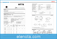Ningbo Huaguan Electronics NT78 datasheet