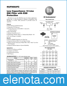 ON Semiconductor NUF9002FC datasheet