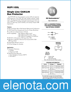 ON Semiconductor NUP1105L datasheet