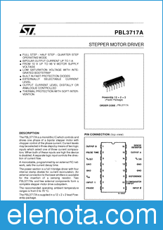 STMicroelectronics PBL3717A datasheet