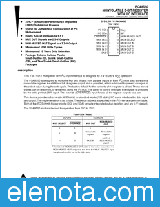 Texas Instruments PCA8550 datasheet
