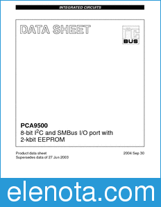 Philips PCA9500 datasheet