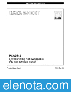Philips PCA9512 datasheet