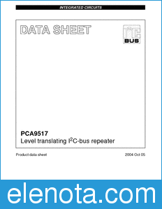 Philips PCA9517 datasheet