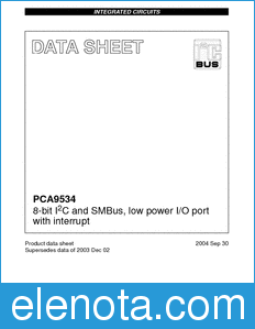 Philips PCA9534 datasheet
