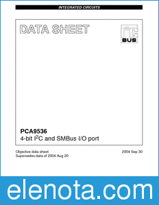 Philips PCA9536 datasheet