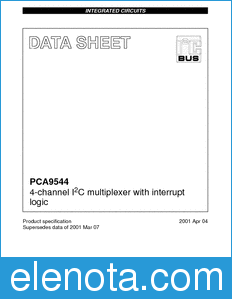 Philips PCA9544 datasheet