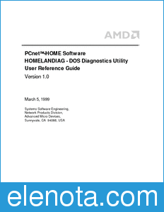 AMD PCnet-HOME datasheet