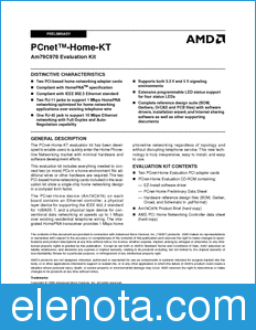 AMD PCnet-Home-KT datasheet
