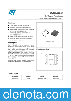 STMicroelectronics PD54008L-E datasheet