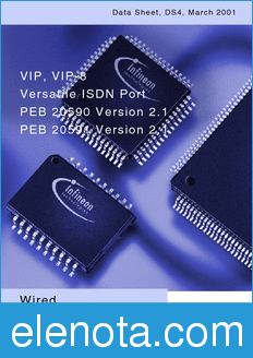 Infineon PEB20590 datasheet