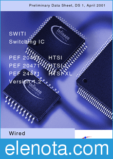 Infineon PEF20451 datasheet