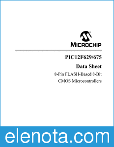 Microchip PIC12F629/675 datasheet